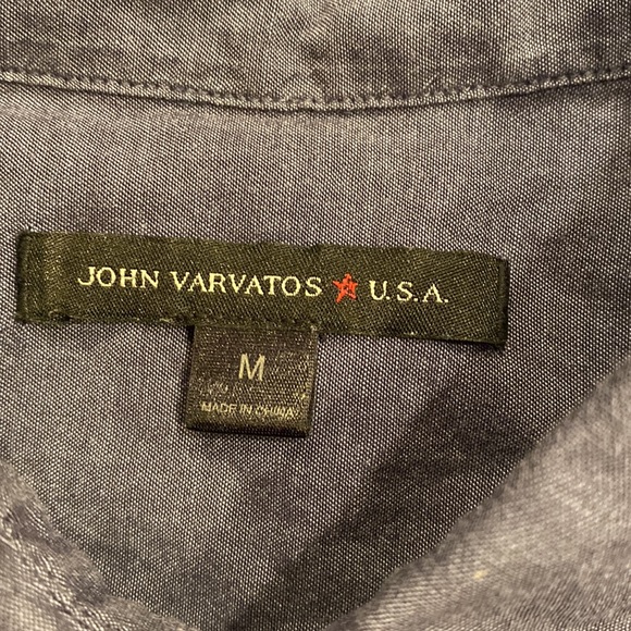 John Varvatos s/s button down - Picture 2 of 6
